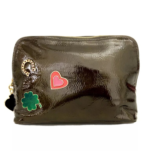 Loewe Bag With Heart LOEWE Horseshoe Heart Clover Spade Patent
